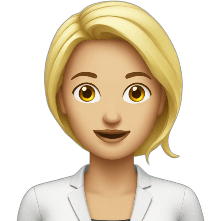 marketing woman emoji