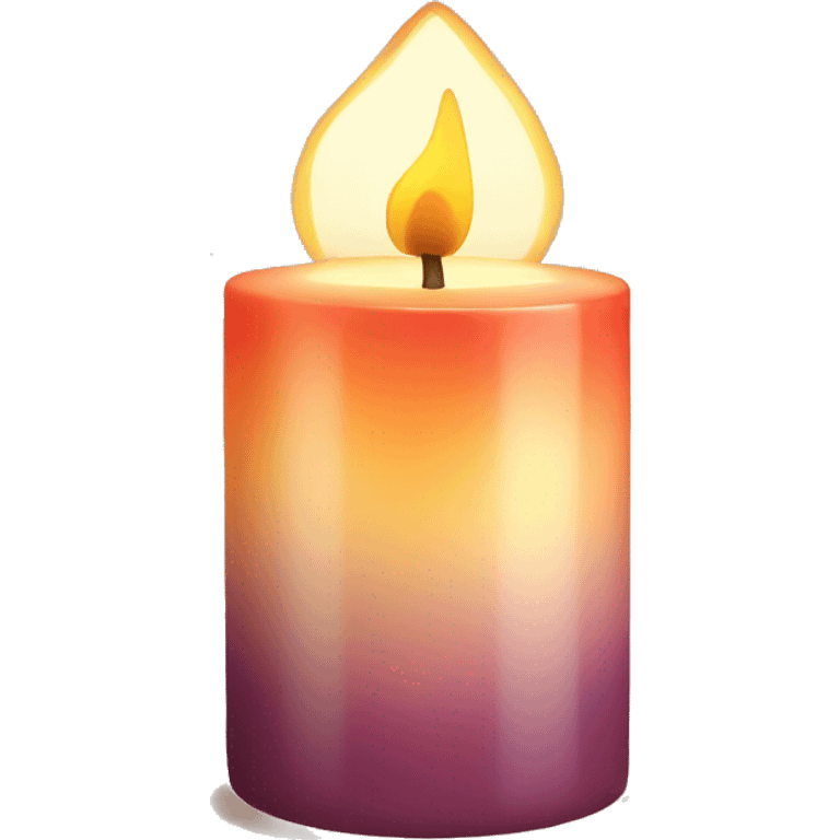 fall candle emoji