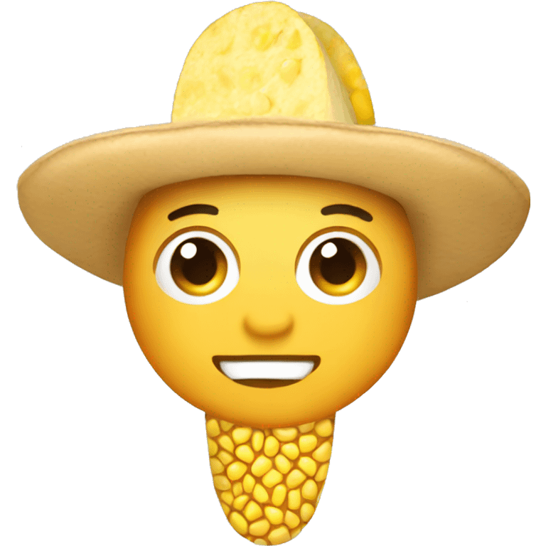 Corn tortilla emoji