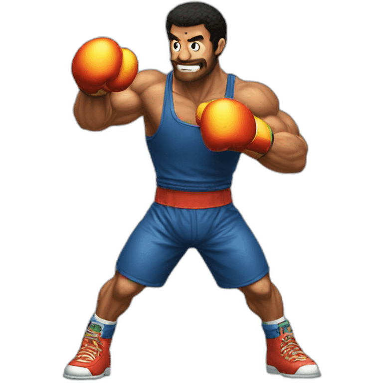 Super punch out emoji