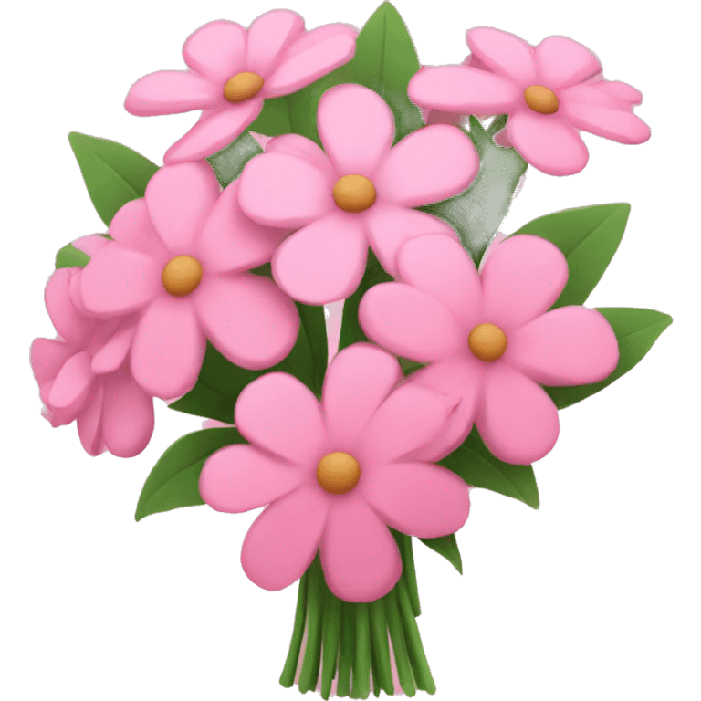 Pink flower bouquet  emoji