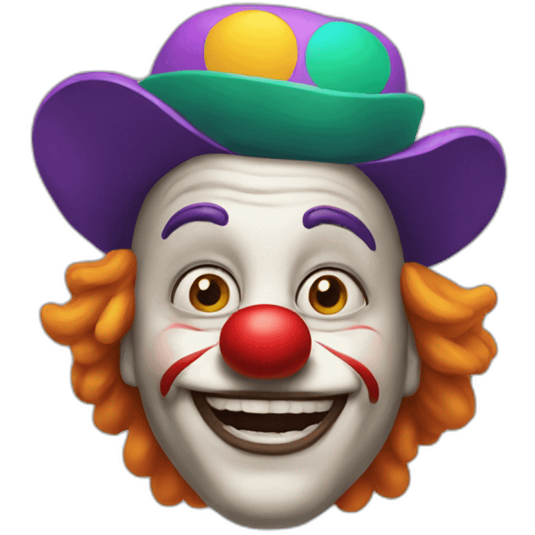 Ça me clown emoji