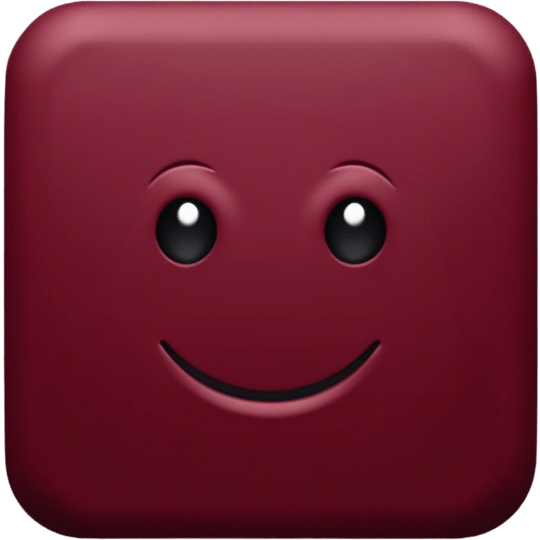 Maroon aesthetics emoji