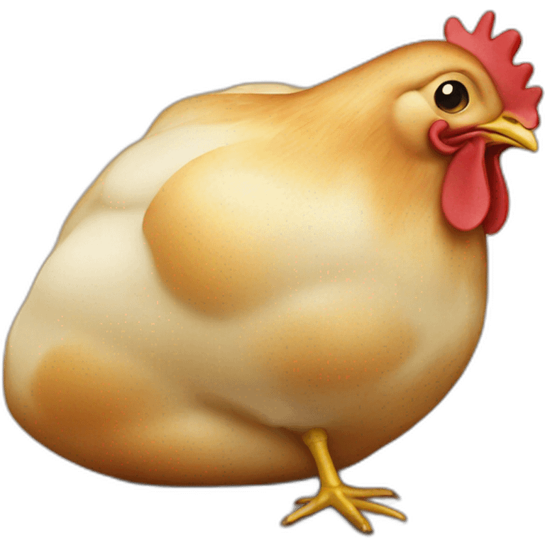 Chicken potato emoji