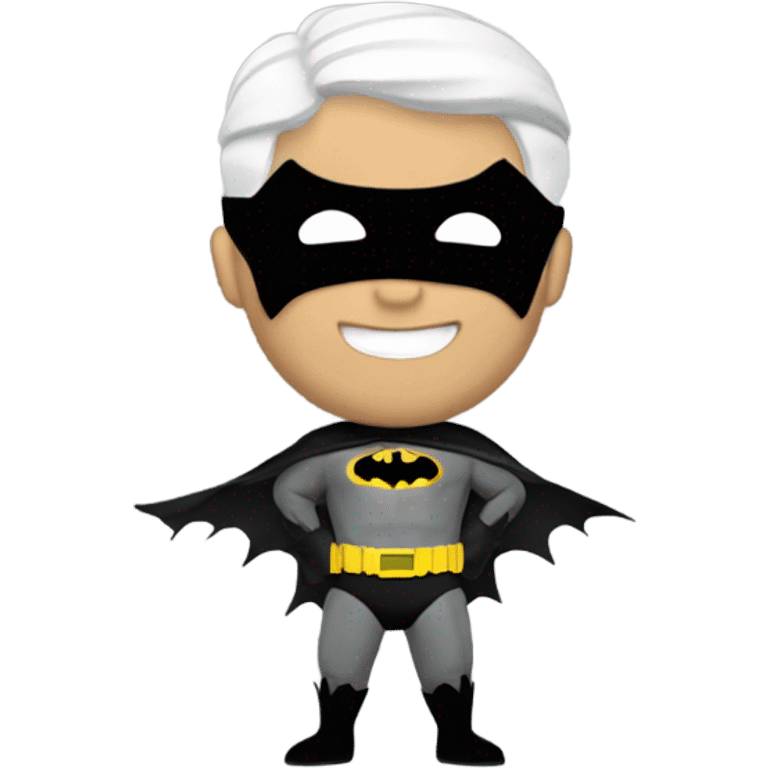 Batman with gojo anime emoji