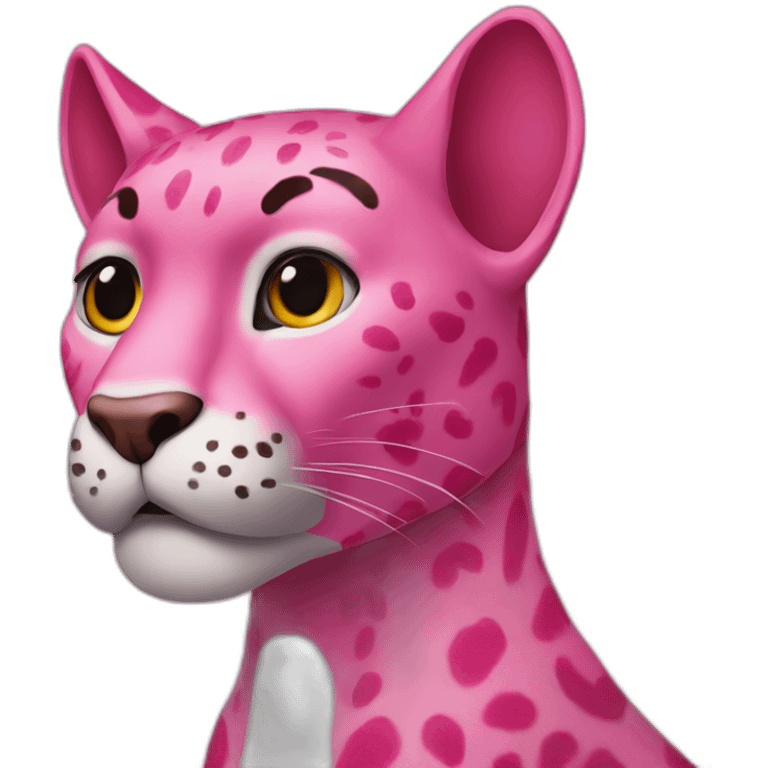 KAZRAÓKE is the pink panther emoji