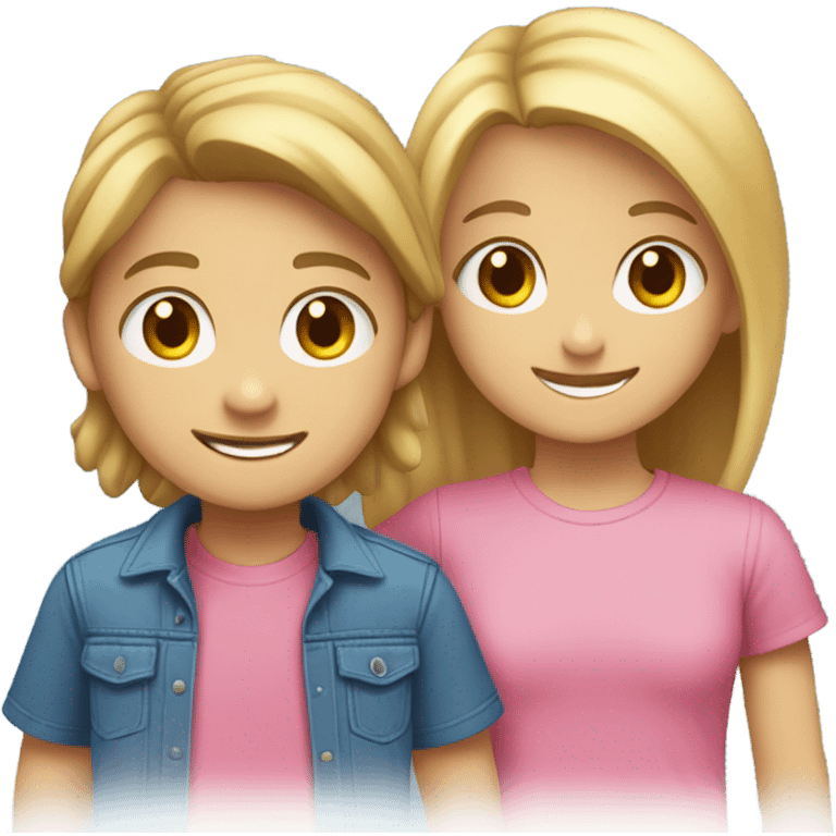 boy and girl emoji