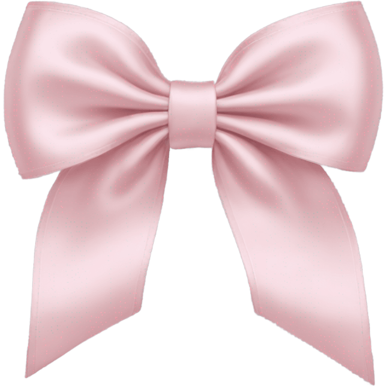 Baby pink bow emoji