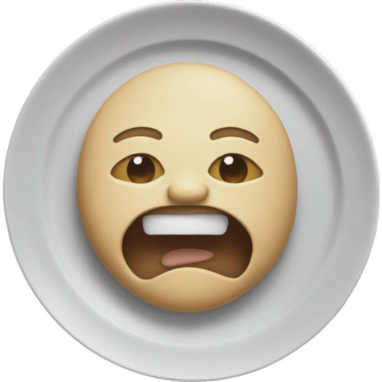 Malatang on a plate emoji