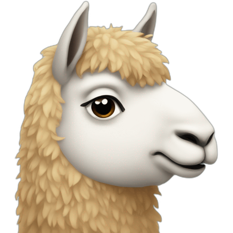 fat llama emoji