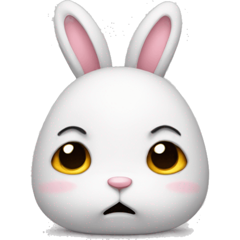 Sad bunny  emoji