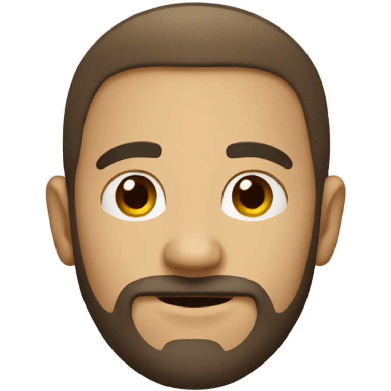 Guy with a goatee emoji