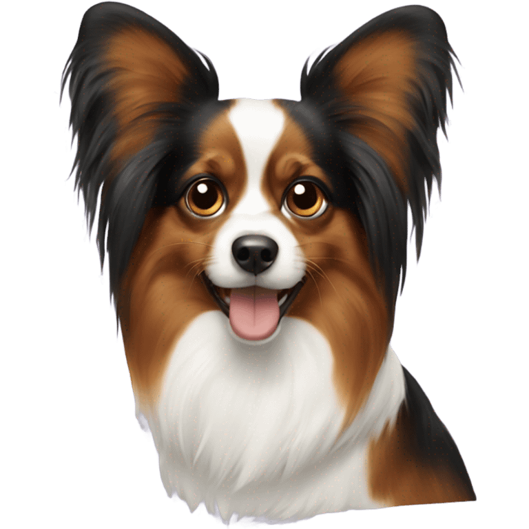 Papillon dog emoji