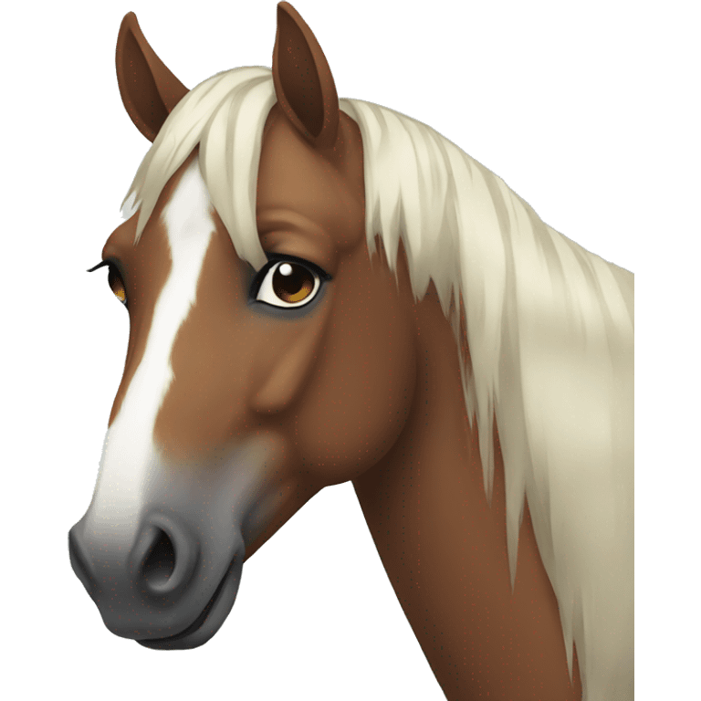 ill horse  emoji