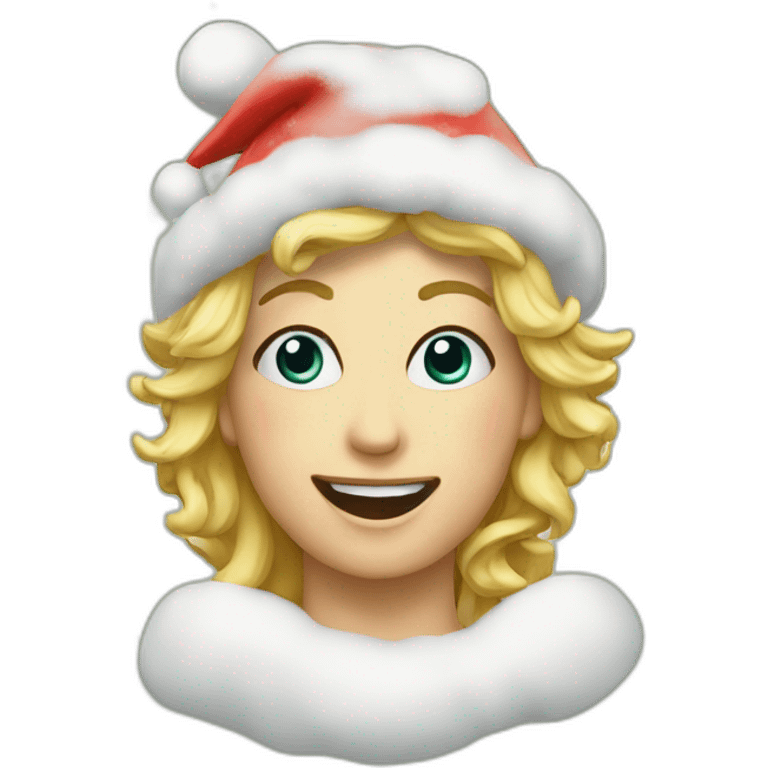 Enorma décoration de noel emoji