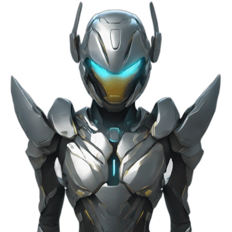 futuristic armored Omega Energy breastplate radiating omega energy emoji