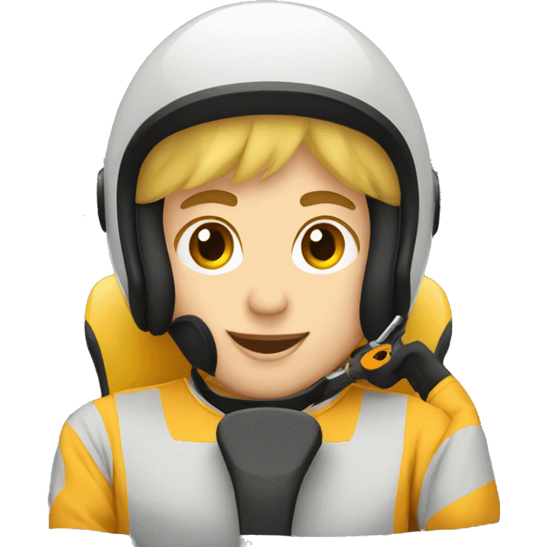 Go karting emoji