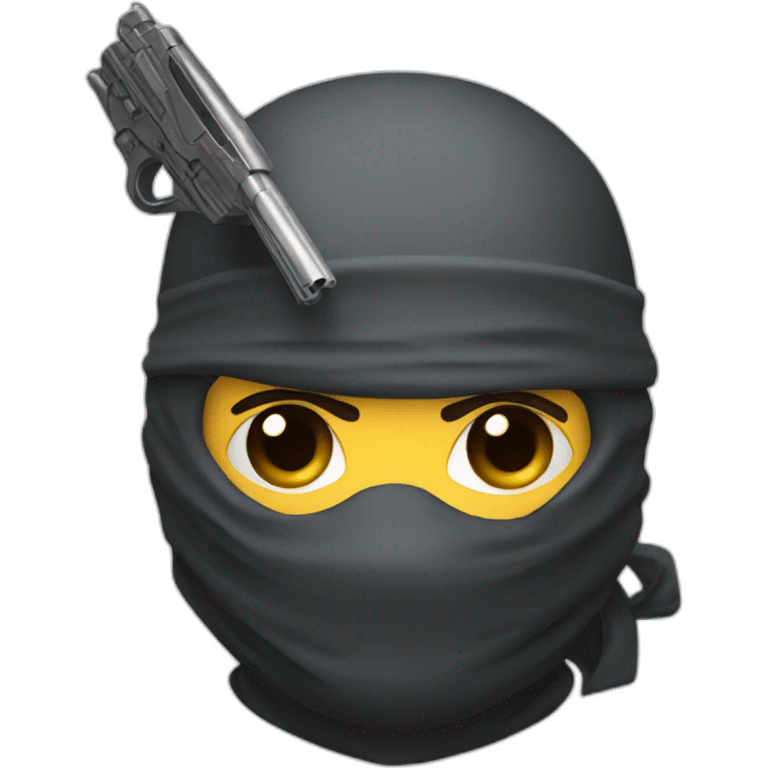 ninja pistolet emoji