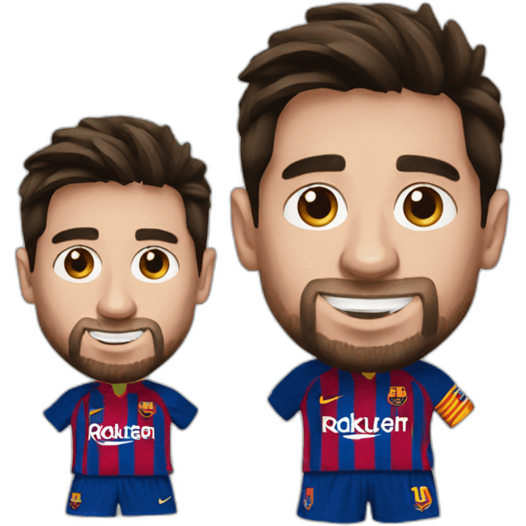 Messi Barcelona  emoji