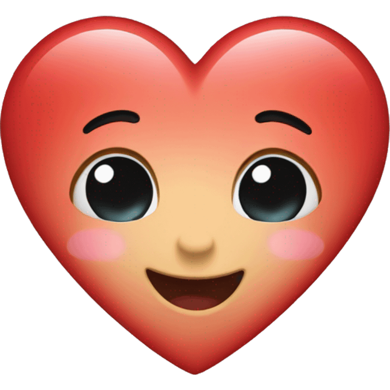 Cute love heart  emoji