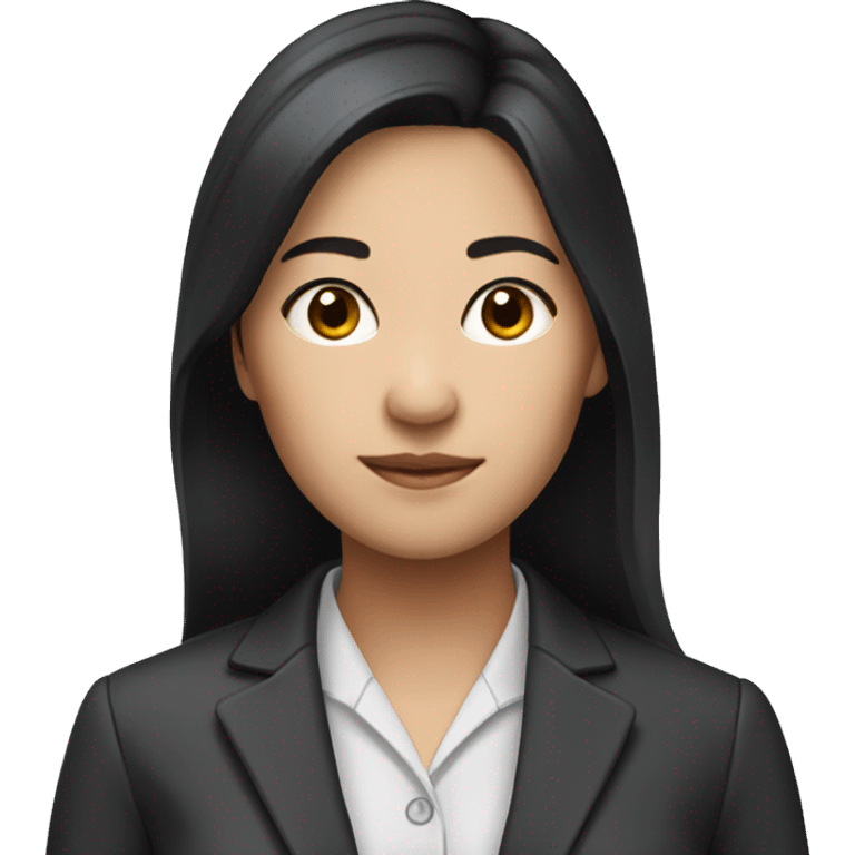 CPA female with dark hair of Asian appearance
 emoji