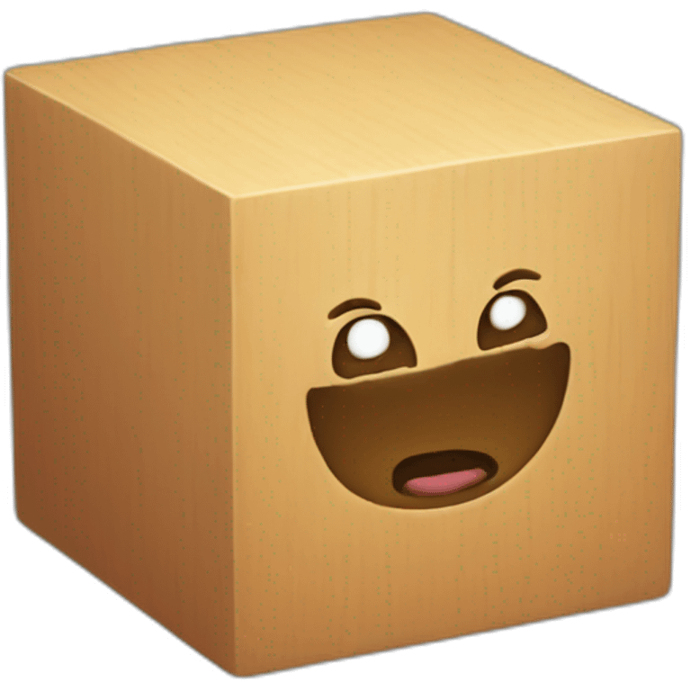 Cube emoji