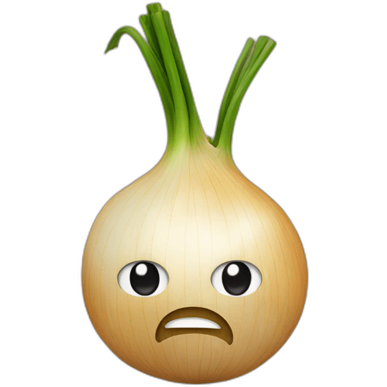 Onion with nails emoji