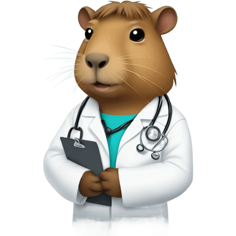 capybara doctor emoji