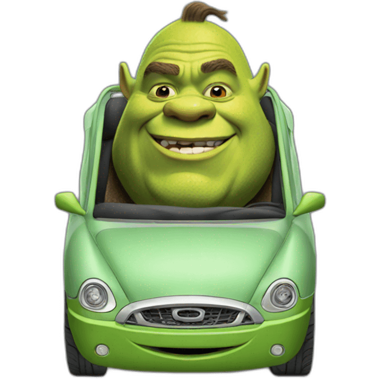 Shrek car emoji