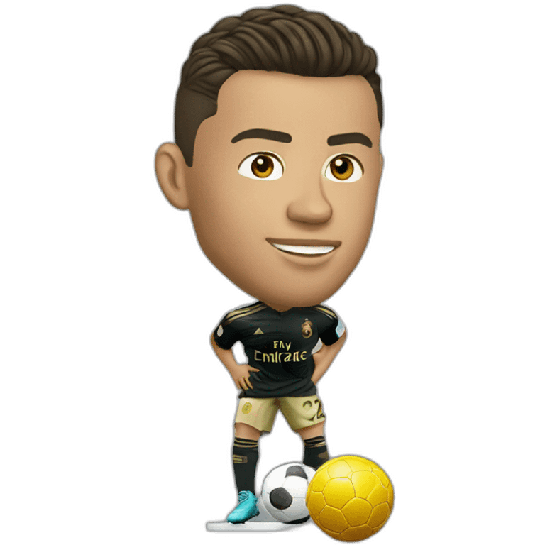 Ronaldo ballon d'or emoji