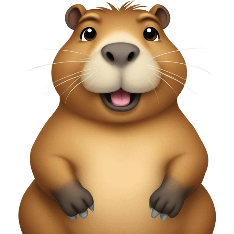 Farting capybara  emoji