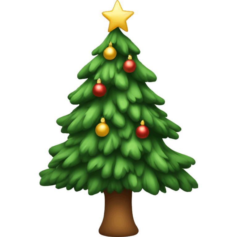 Christmas tree emoji