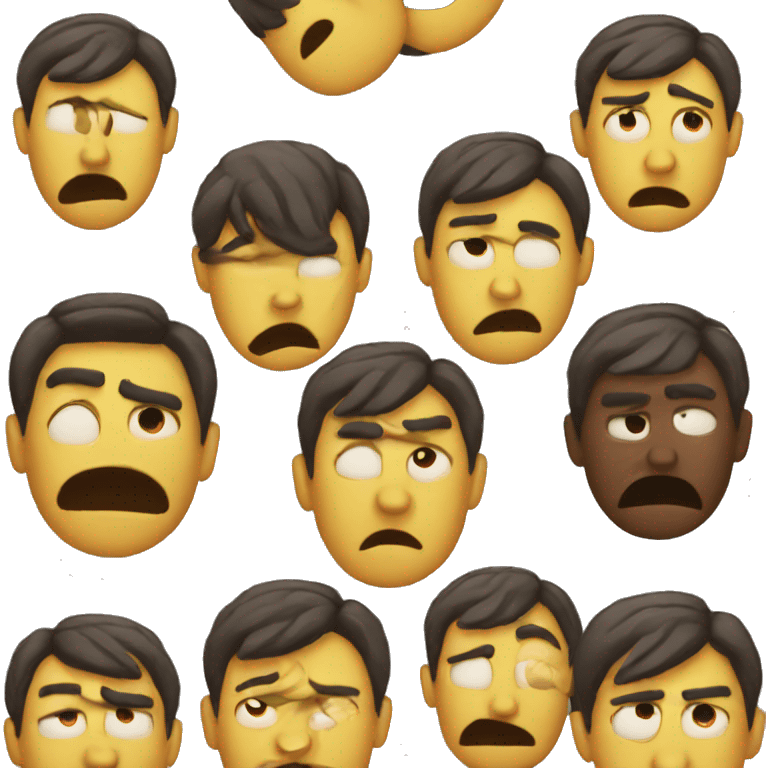 Emoji annoyed  emoji