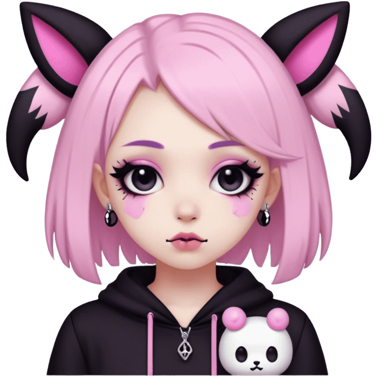  pastel goth italian kuromi emoji