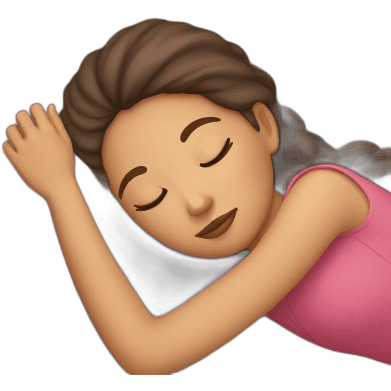 girl Sleeping  emoji