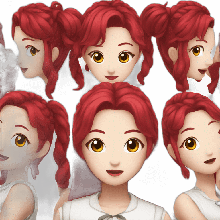 Red velvet kpop group emoji