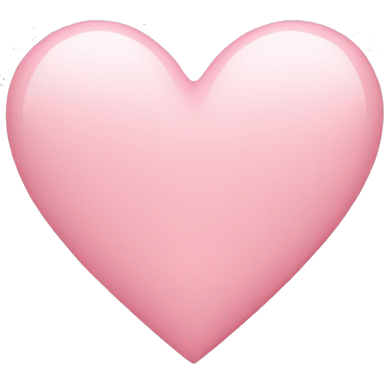 light pink heart emoji