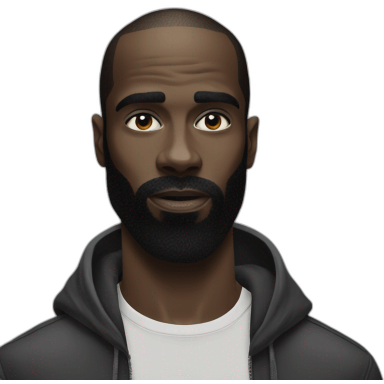 MC Ride from the band Death Grips emoji