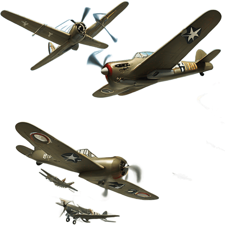 World War 2 Dogfight emoji