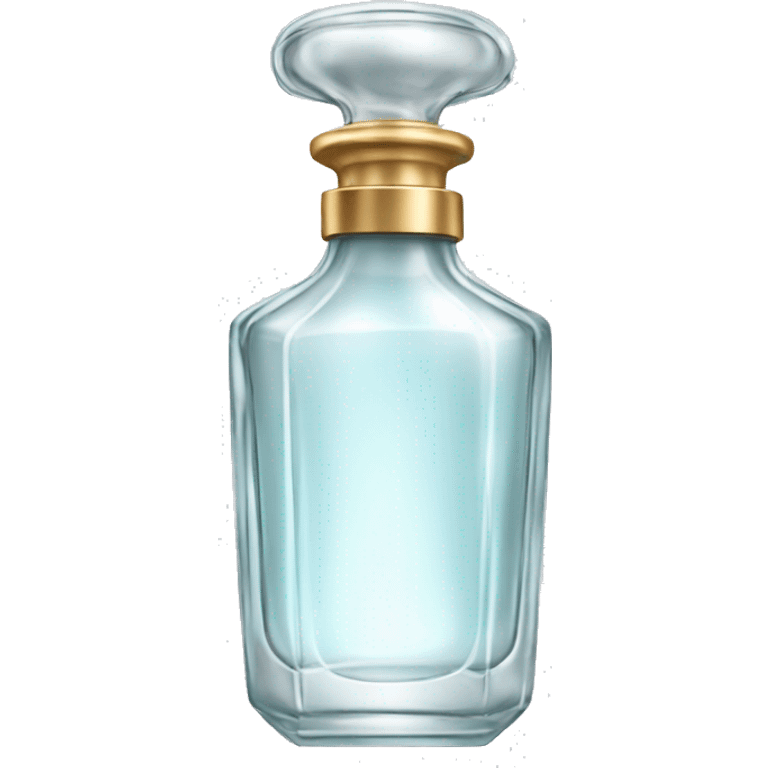 Clear bottle of perfume emoji