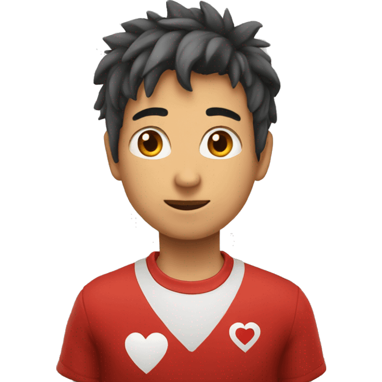 corazón rojo emoji