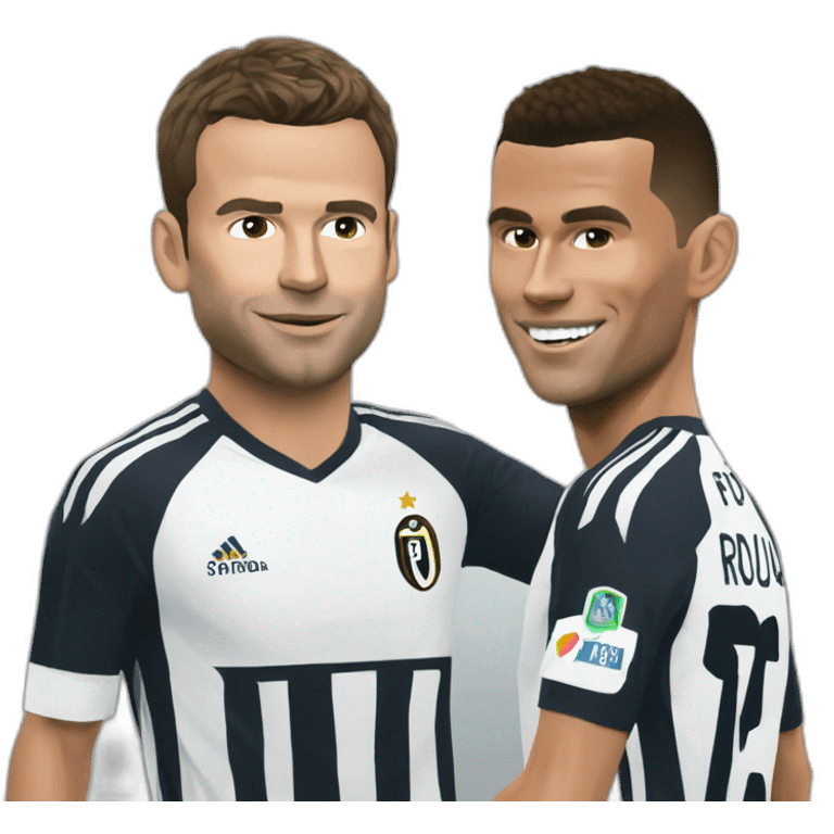 Macron sur Ronaldo emoji