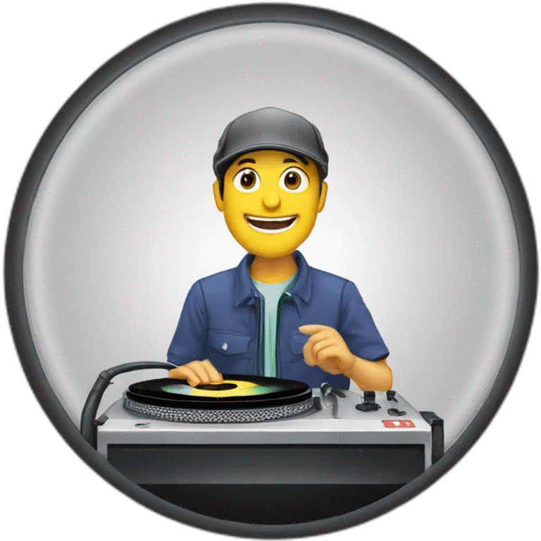 Alps Savoie Disk Jockey emoji