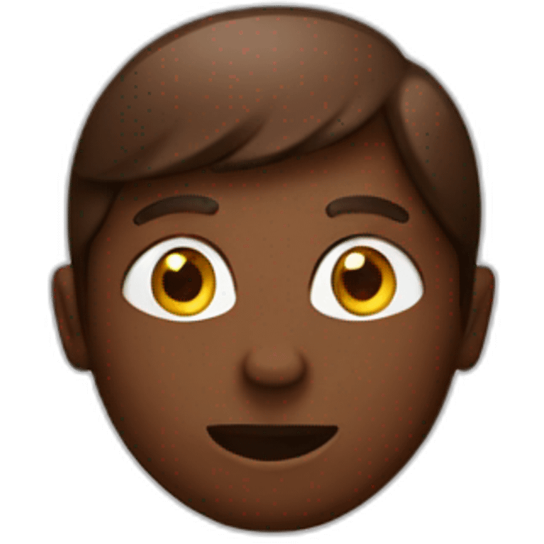 une personne qui mange du chocolat emoji