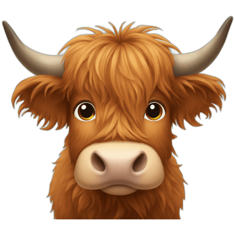 Highland Cow emoji