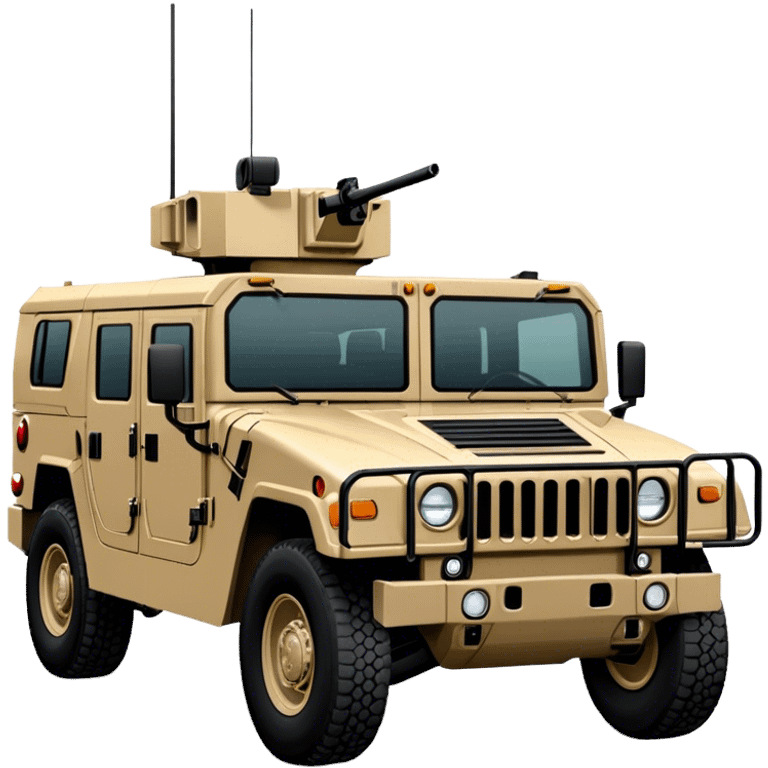 Humvee (HMMWV) (sand colour) emoji