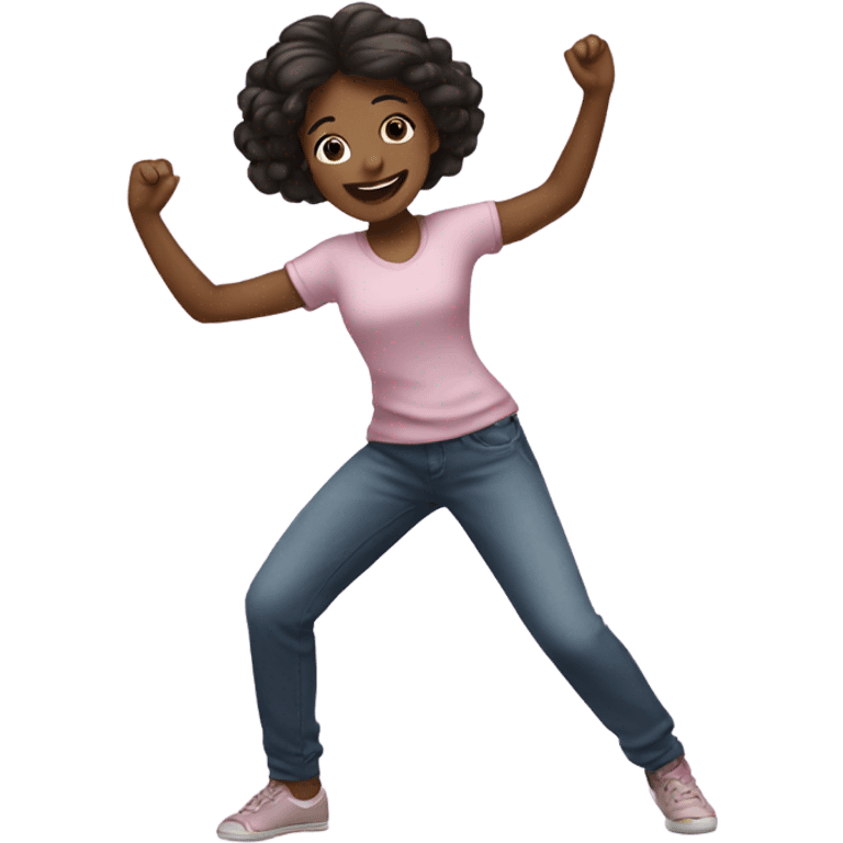 Girl dancing emoji