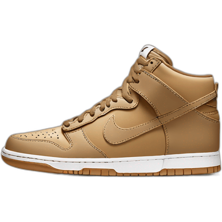 tan nike dunk emoji