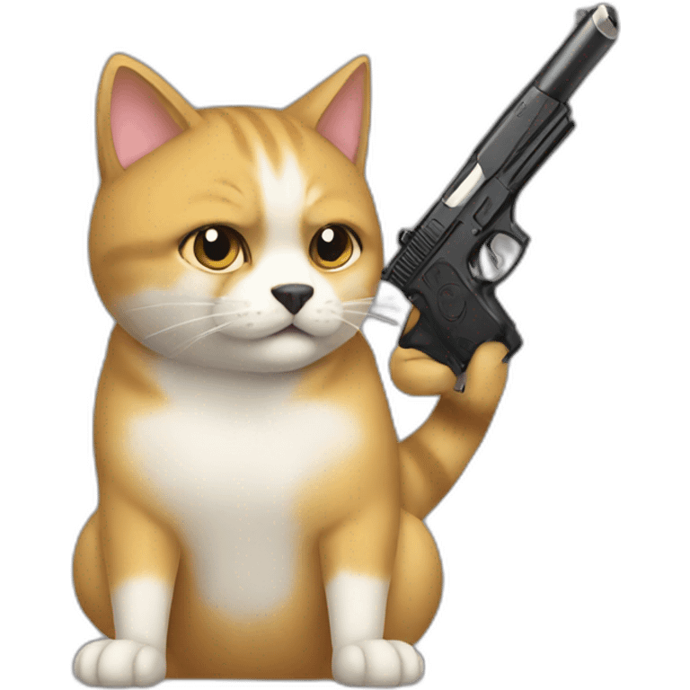 cat with gun like doge_gun emoji (doge gun https//emoji.gg/emoji/1311-doge-gun) emoji