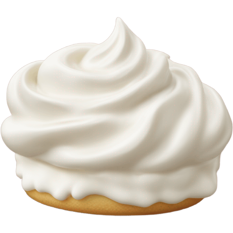 chantilly cream  emoji